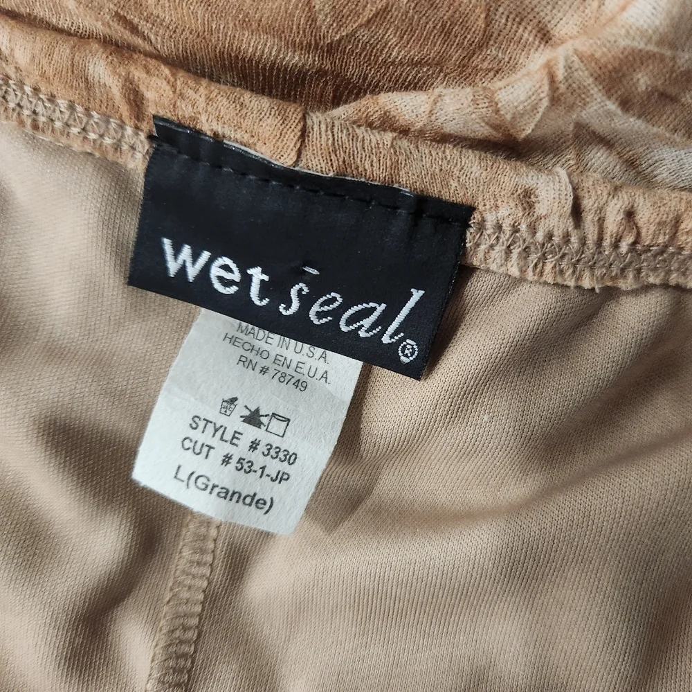 90s Vintage tyedyed mini skirt - Picture 3 of 3